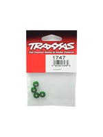 Traxxas Traxxas 4MM Flanged Nuts Green (4)