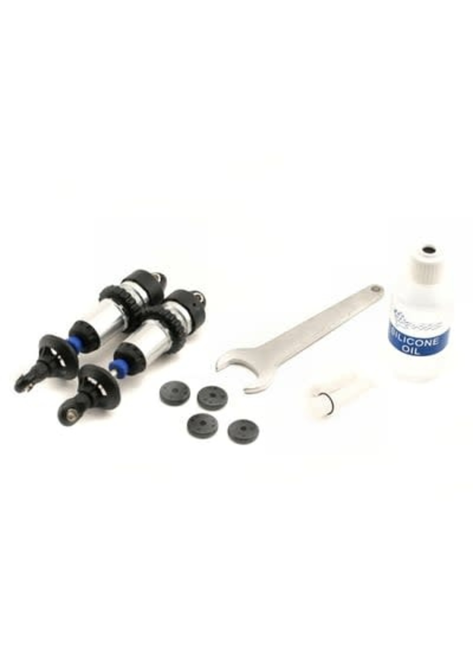 Traxxas 5460 Shocks, GTR aluminum (assembled) (2) (without springs)