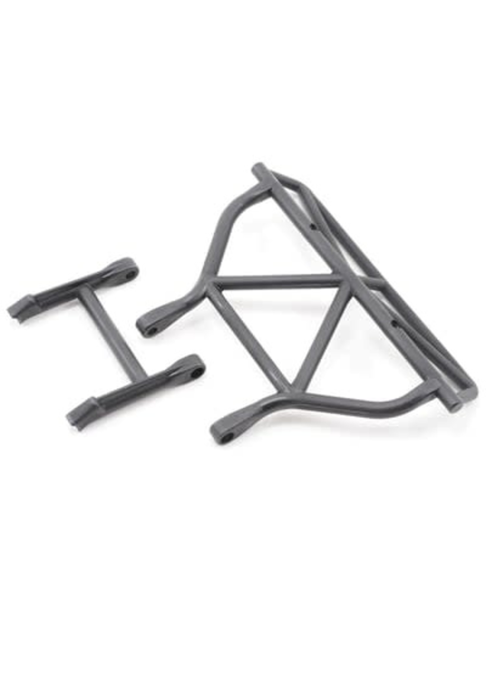 Traxxas 5836 Bumper, rear/ bumper mount, rear (black)