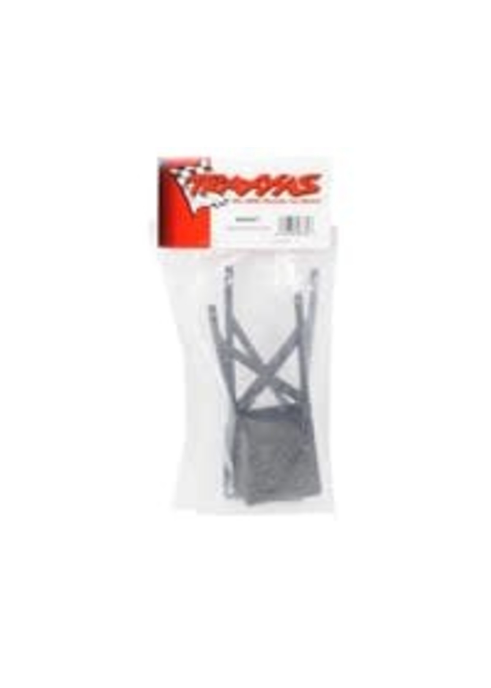 Traxxas 5837 Skidplates, front & rear (black)