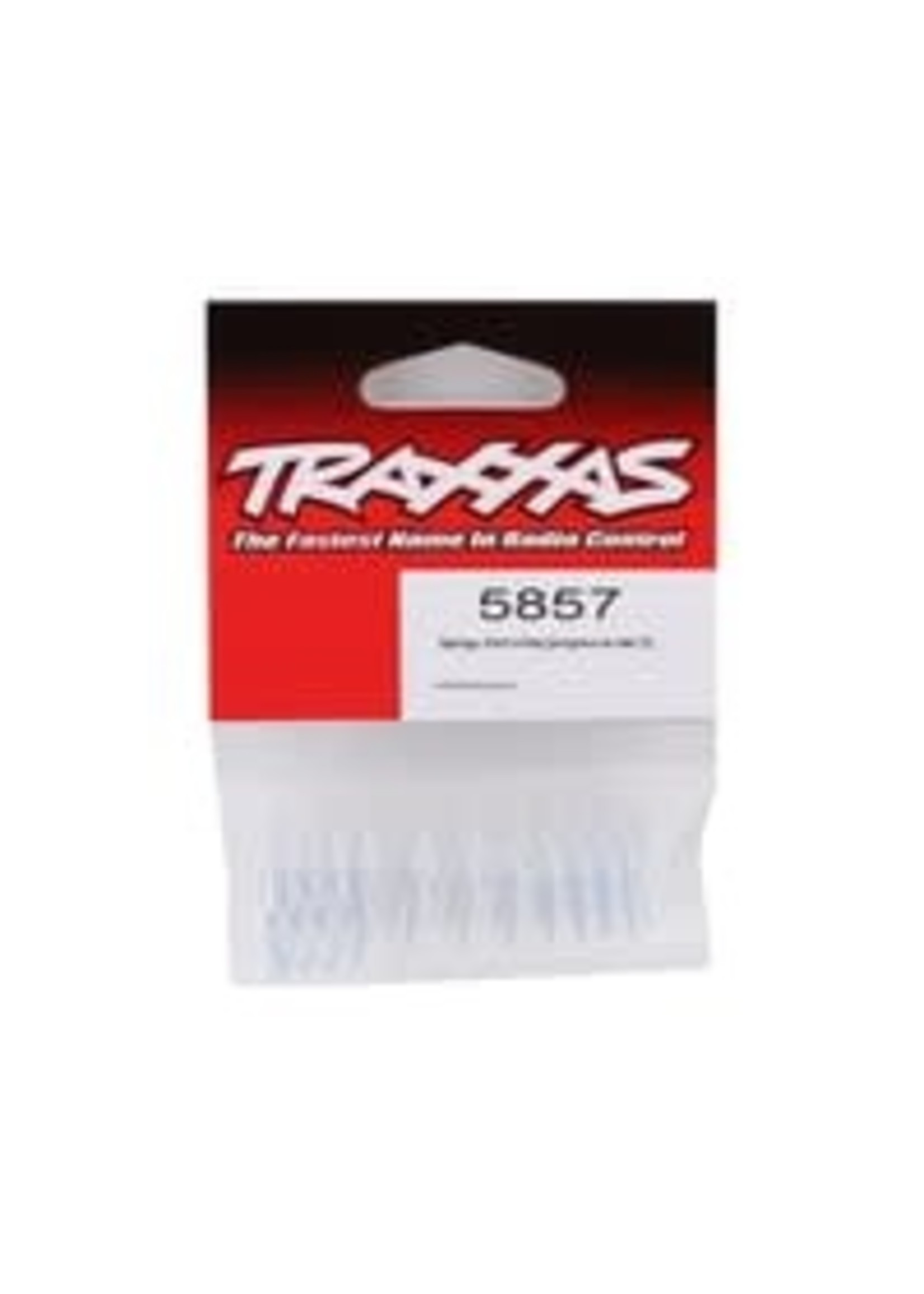 Traxxas 5857 Springs, front (white) (progressive rate) (2)