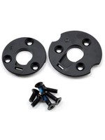 Traxxas Telemetry trigger magnet holders, spur gear/ magnet, 5x2mm (1)/ 3x8mm CCS (3)/ 3x10mm CCS (3)