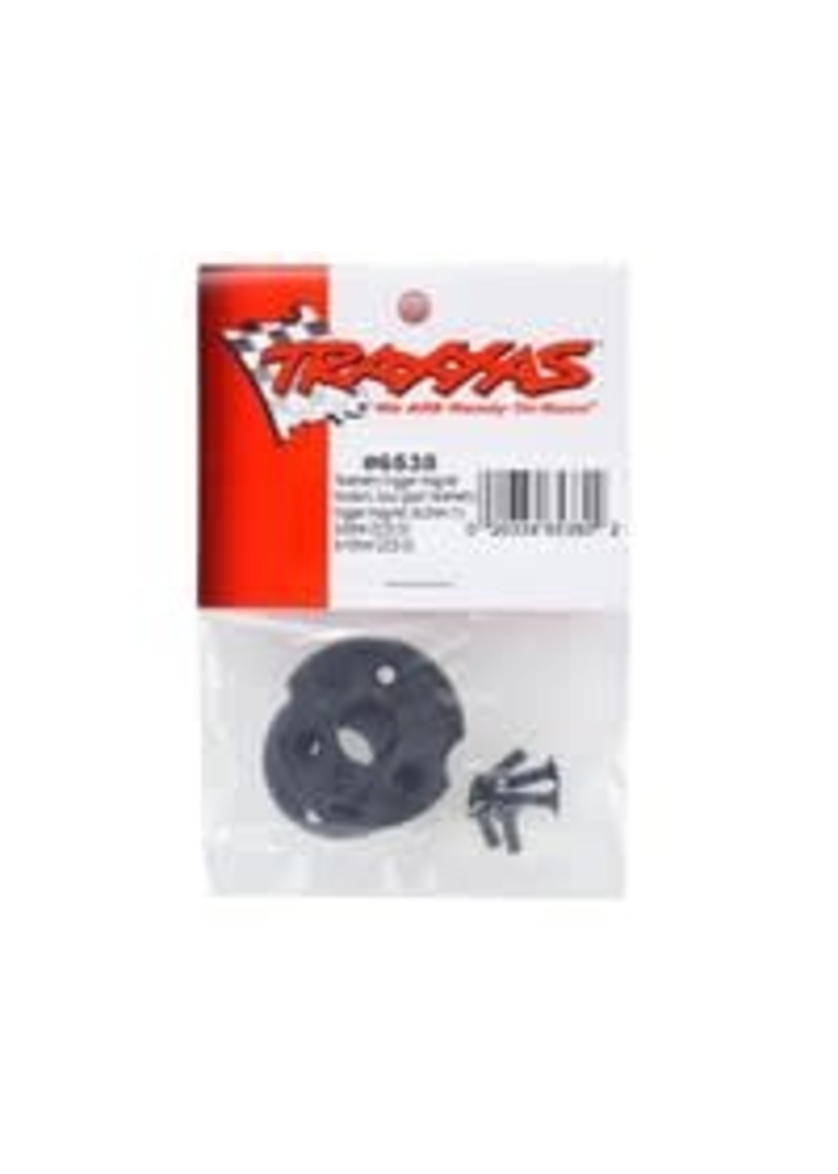 Traxxas 6538 Telemetry trigger magnet holders, spur gear/ magnet, 5x2mm (1)/ 3x8mm CCS (3)/ 3x10mm CCS (3)