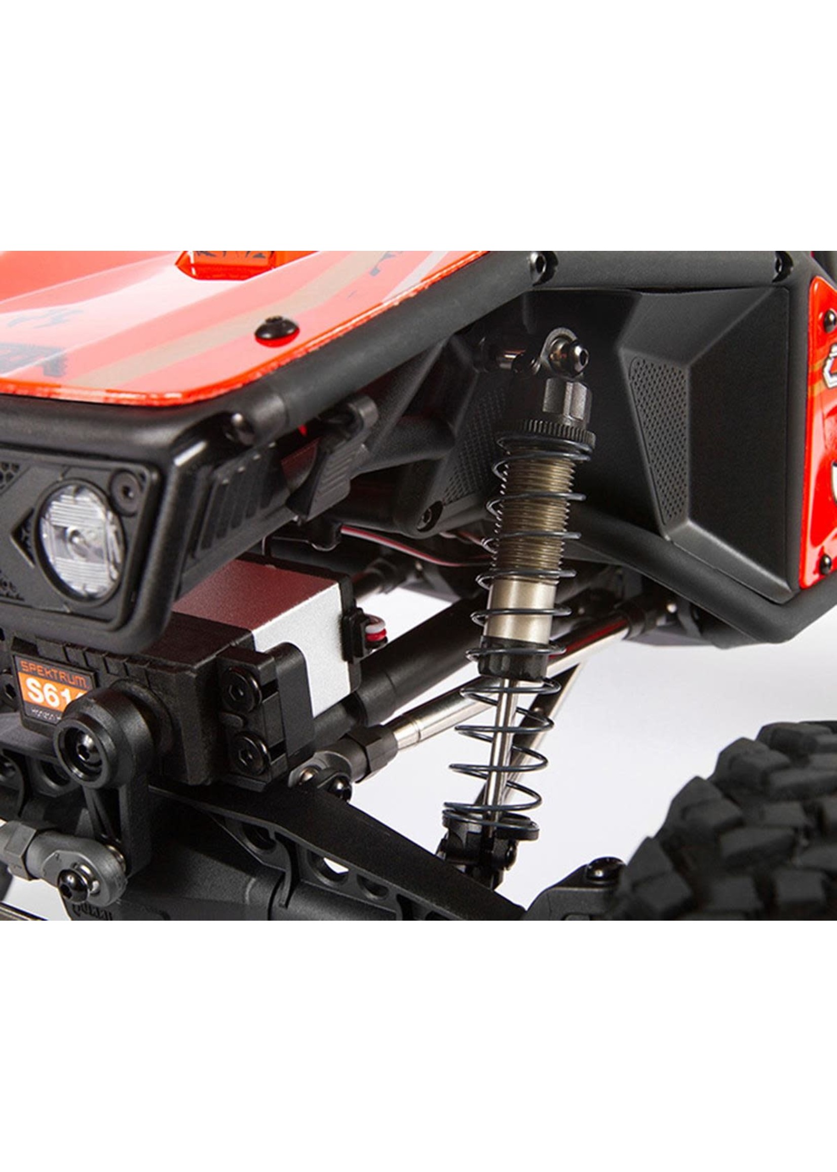 Axial AXI03000BT1 Axial Capra 1.9 Unlimited Trail Buggy 1/10 RTR 4WD Rock Crawler (Red) w/Brushed Motor & 2.4GHz Radio