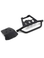 Traxxas Bumper, front/ skidplate, front (black)