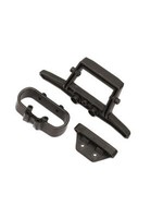 Traxxas Bumper, rear/ bumper mount, rear