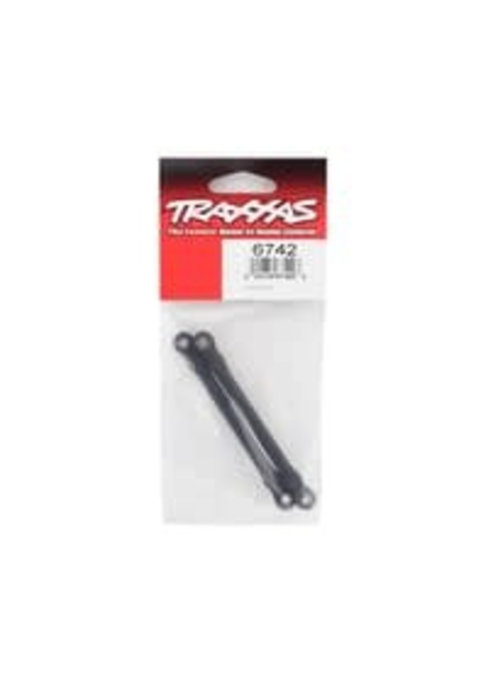 Traxxas 6742 Toe link, front & rear (molded composite) (2)/ hollow balls (4) (87mm center to center)