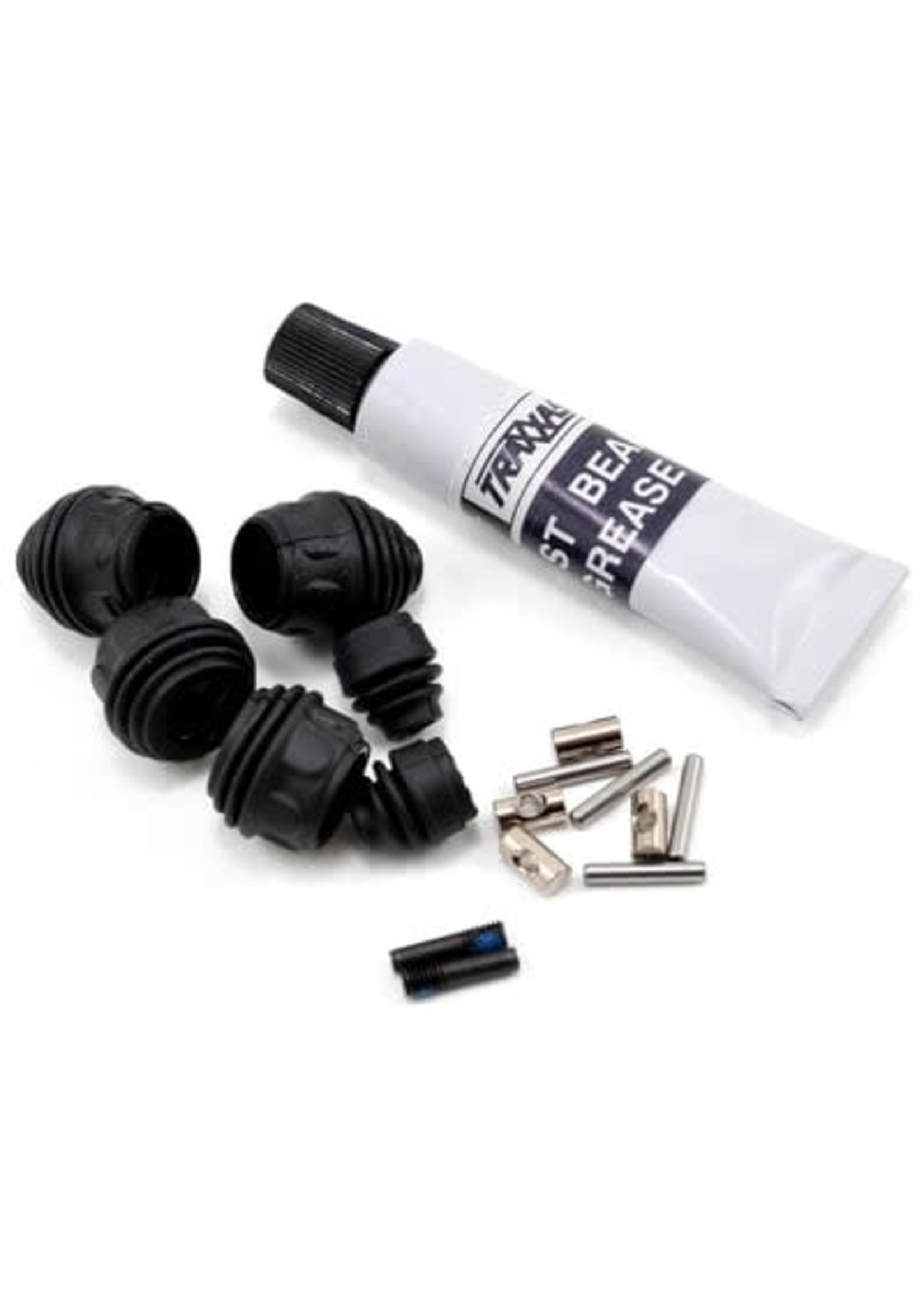 Traxxas 6757 Rebuild kit, steel-splined constant-velocity driveshafts (includes pins, dustboots, lube, and hardware)