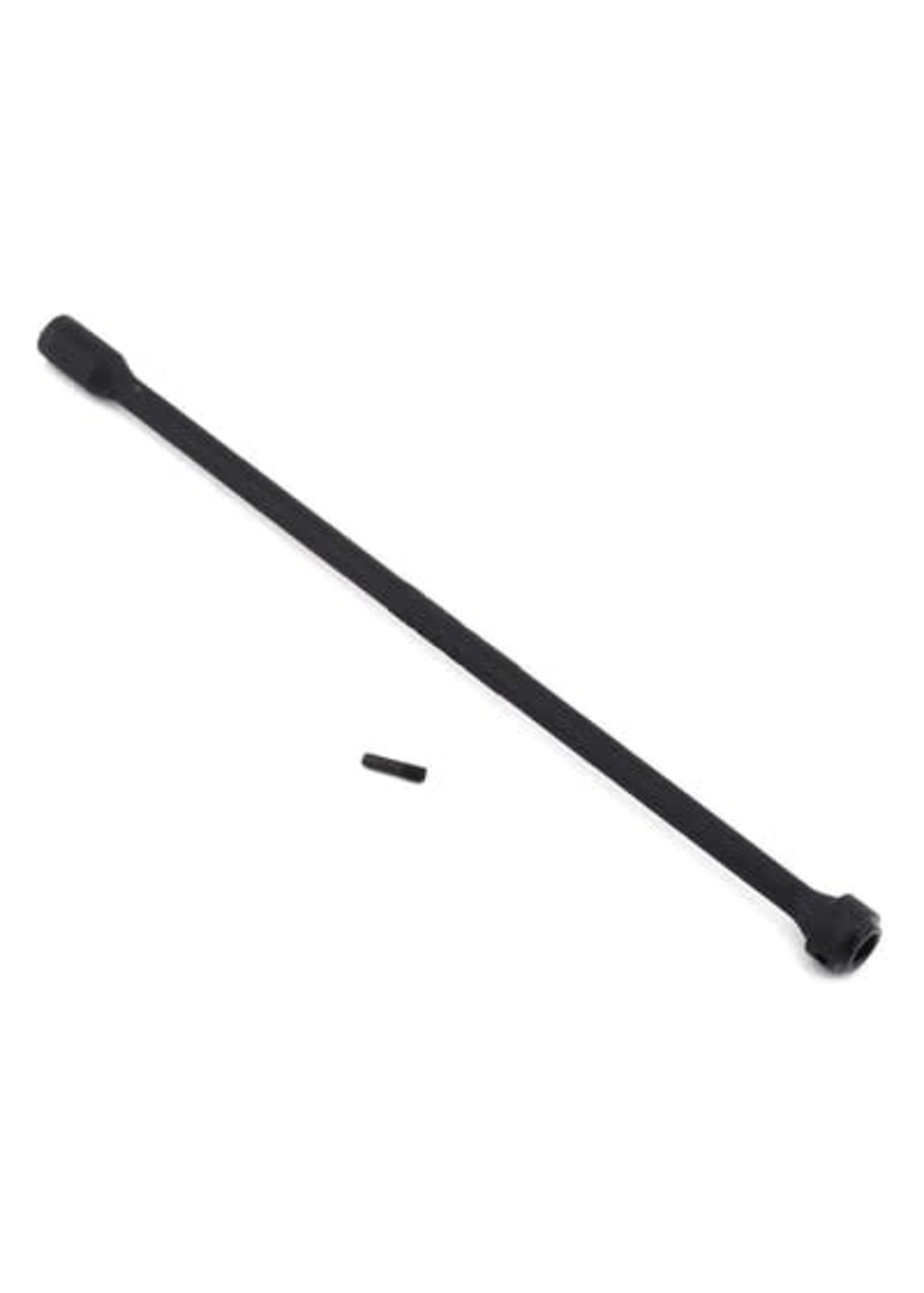 Traxxas 6767 Driveshaft, center, plastic, (black)/ screw pin