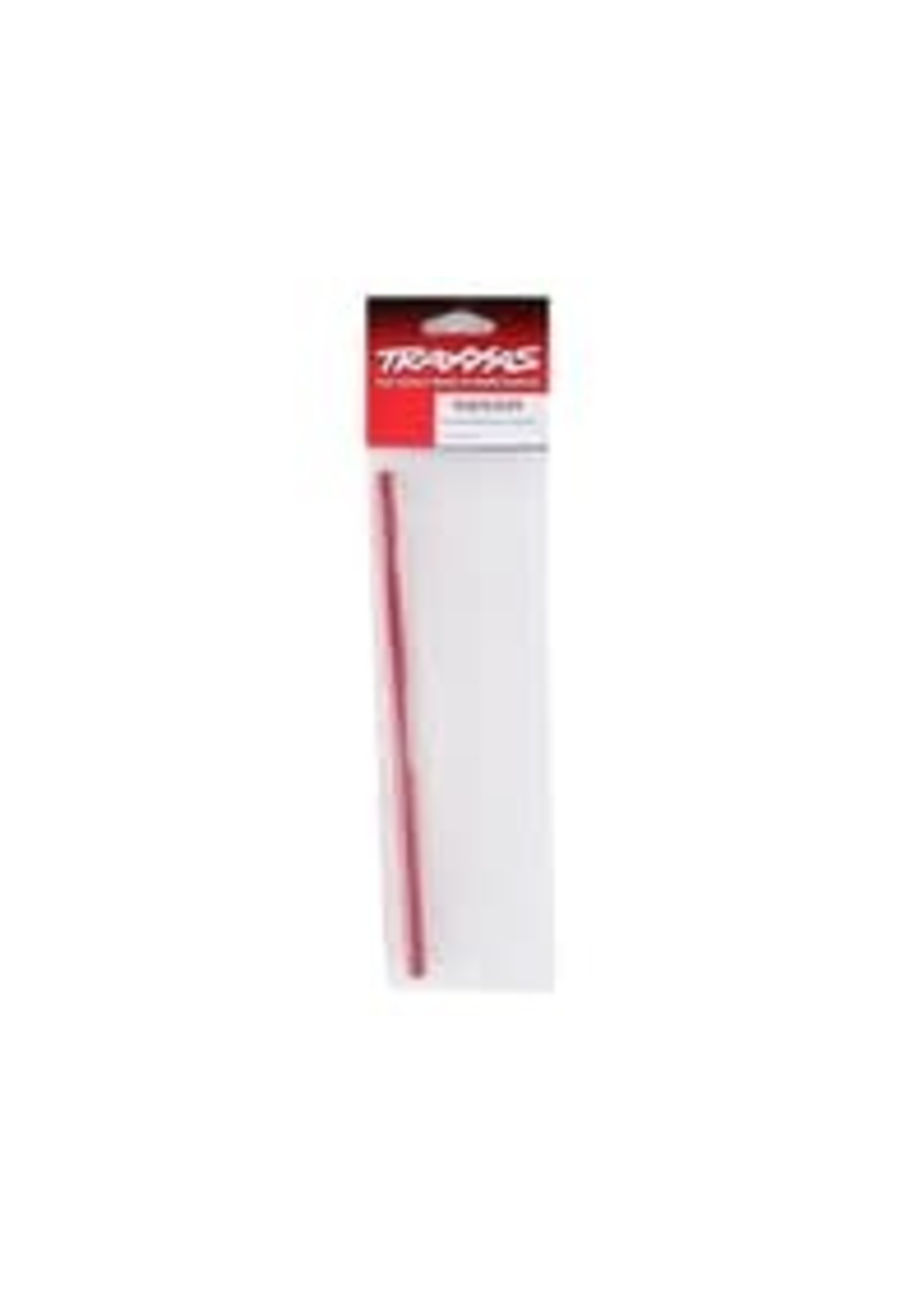 Traxxas 6855R Driveshaft, center, 6061-T6 aluminum (red-anodized)