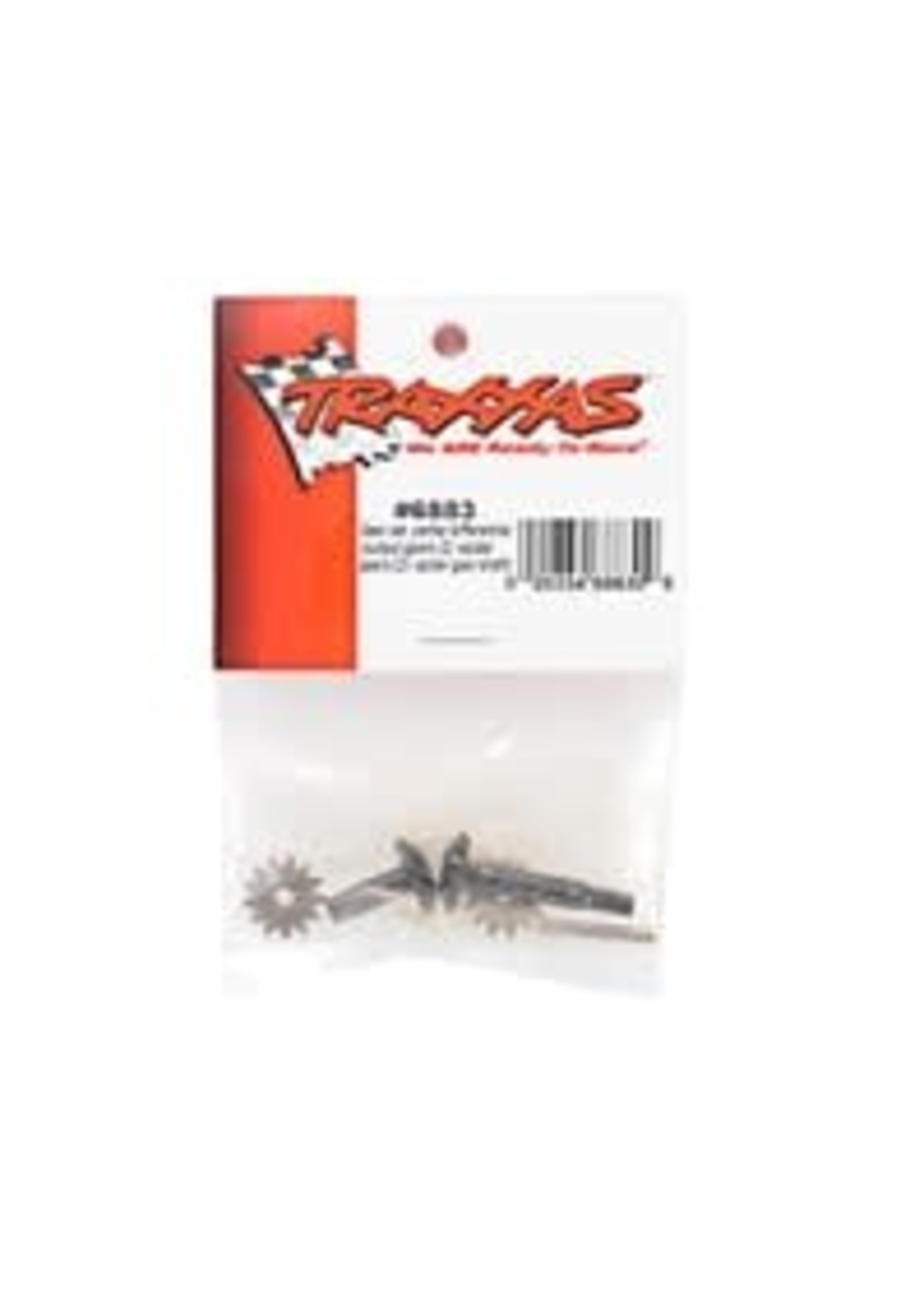 Traxxas 6883 Gear set, center differential (output gears (2)/ spider gears (2)/ spider gear shaft)