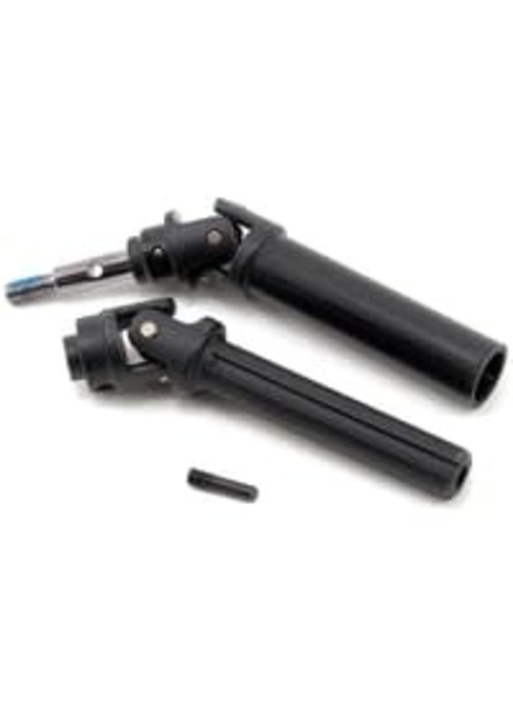 Traxxas 6851X Driveshaft assembly, front, heavy duty (1) (left or right) (fully assembled, ready to install)/ screw pin (1)