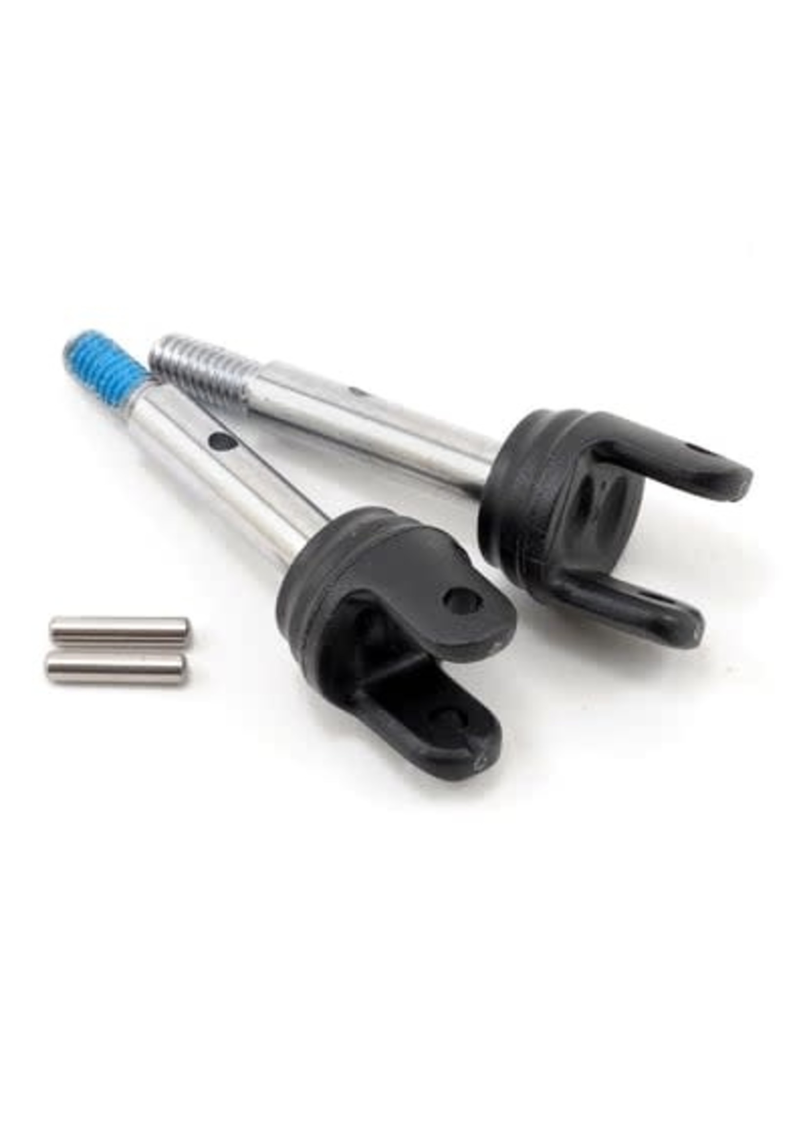 Traxxas 6853X Stub axles, rear, heavy duty (2)/pins (2)