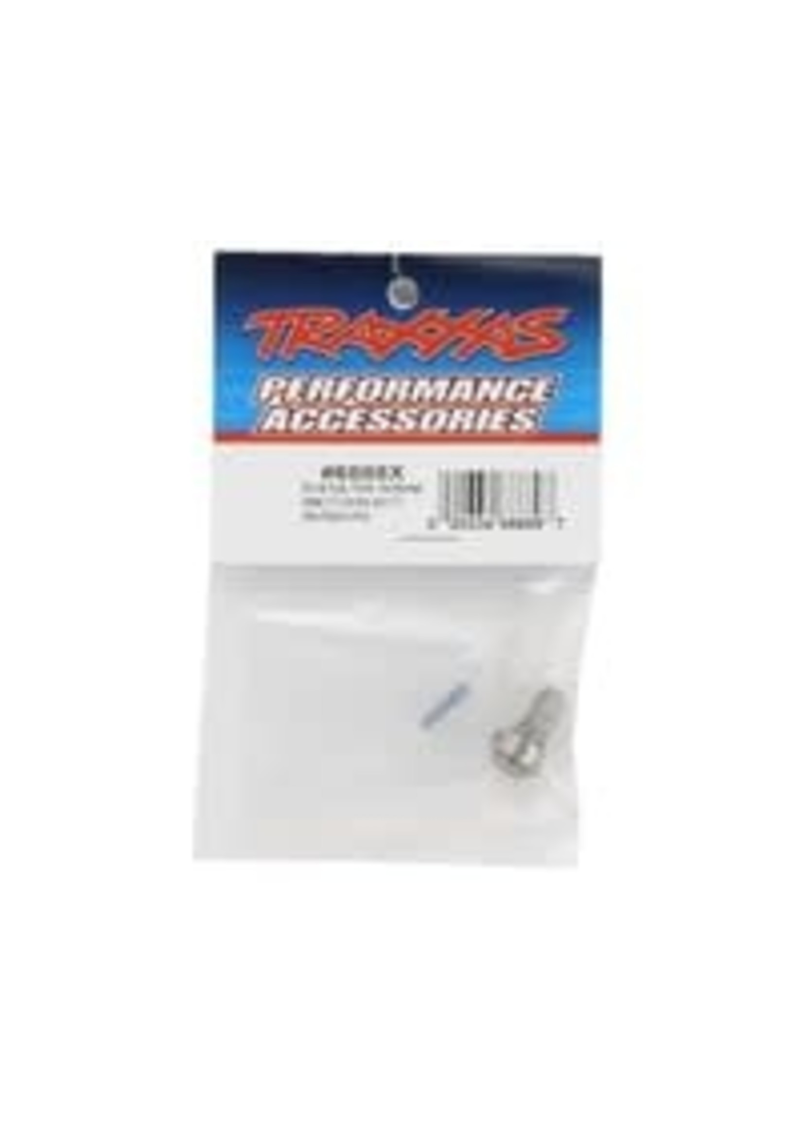 Traxxas 6888X Drive hub, front, hardened steel (1)/ screw pin (1)