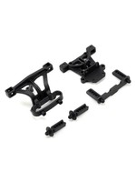 Traxxas Body mounts, front & rear/ body mount posts, front & rear