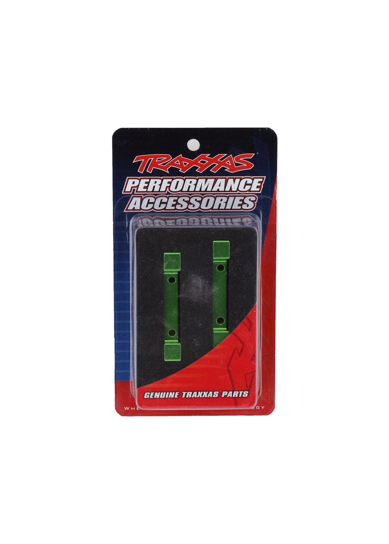Traxxas 8334G Traxxas Green-Anodized Front/Rear Suspension Arms Mounts