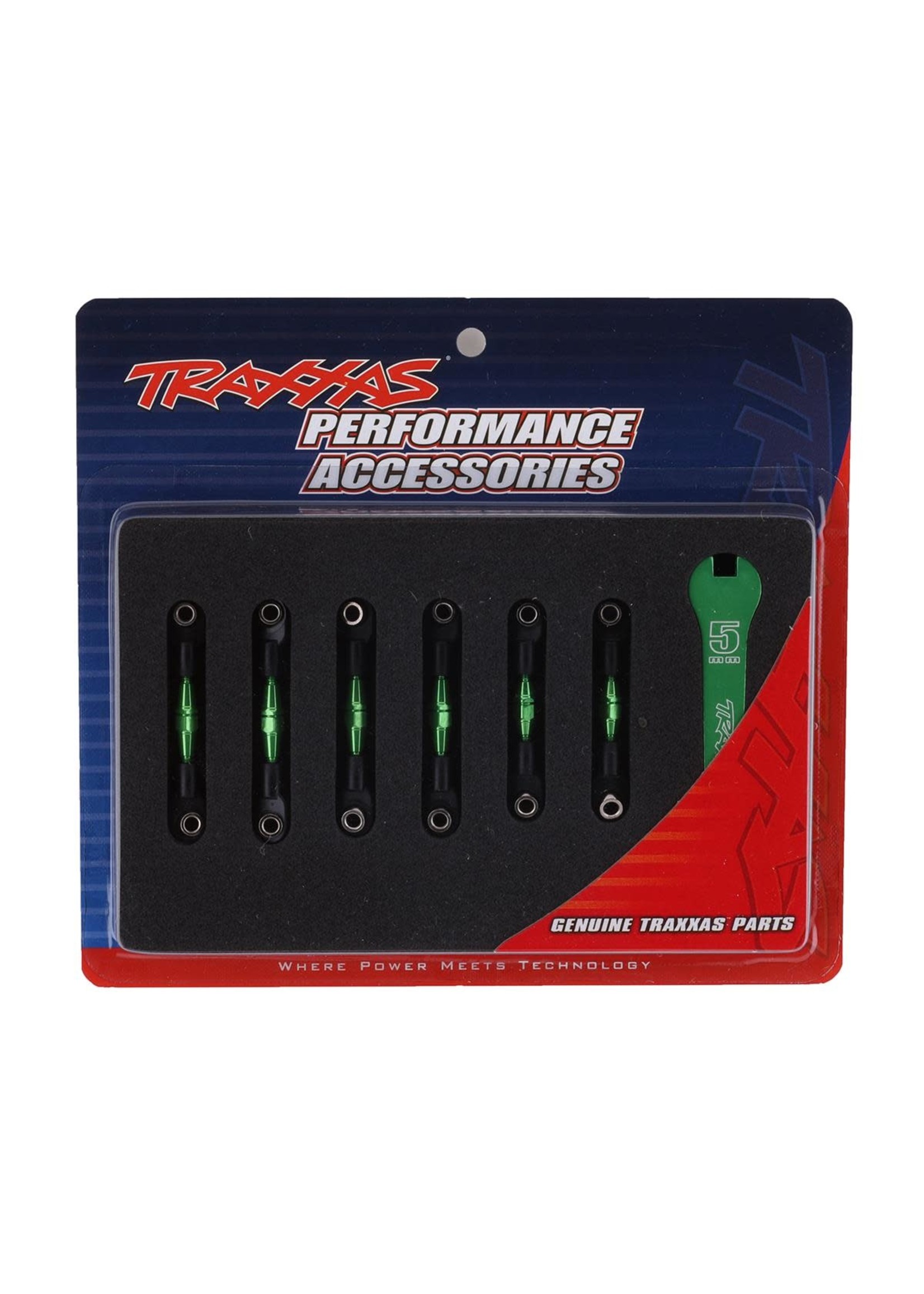 Traxxas 8341G Traxxas Green-Anodized Aluminum Turnbuckles/Camber Links