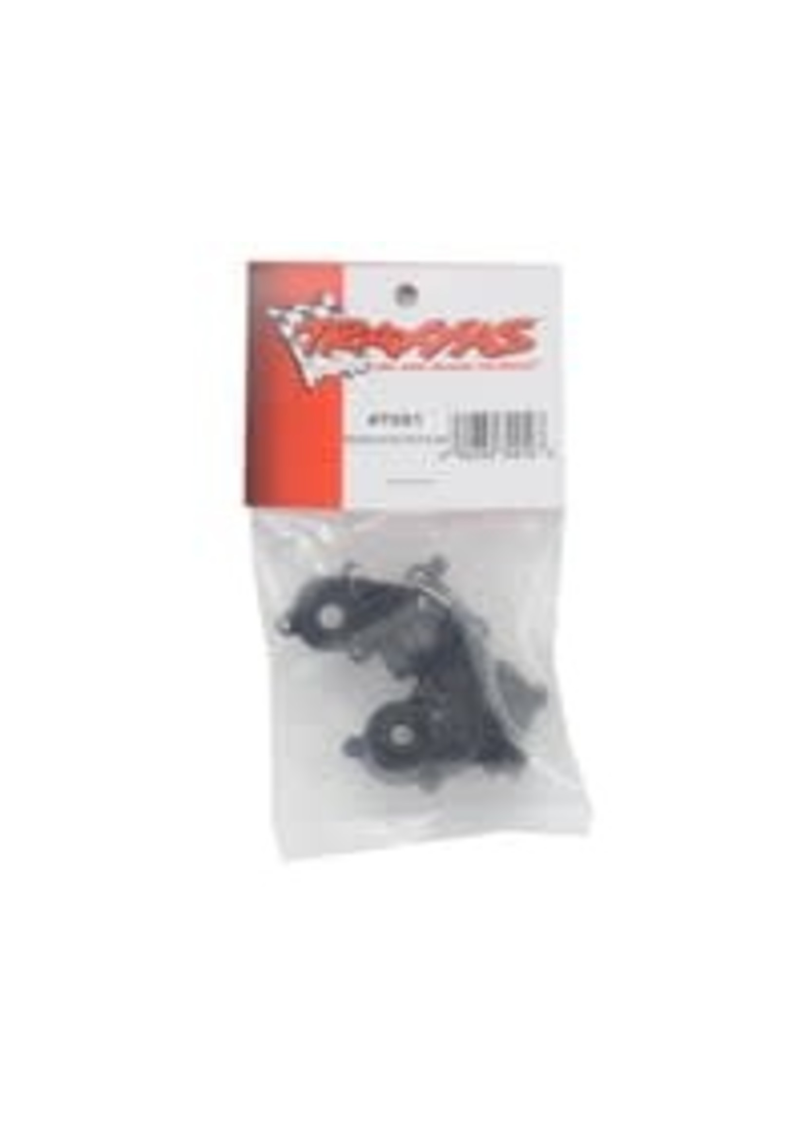 Traxxas 7091 Gearbox halves, front & rear