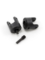 Traxxas Yokes, differential and transmission (2)/ 3x10mm screw pin (2)
