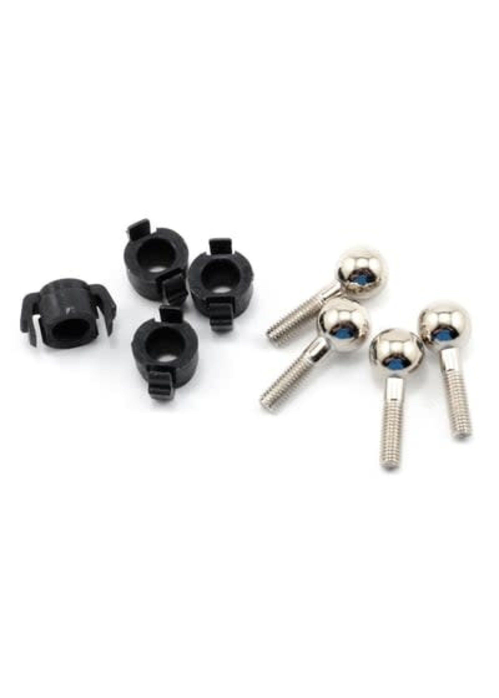 Traxxas 7033 Pivot balls (4)/ pivot ball caps (4)