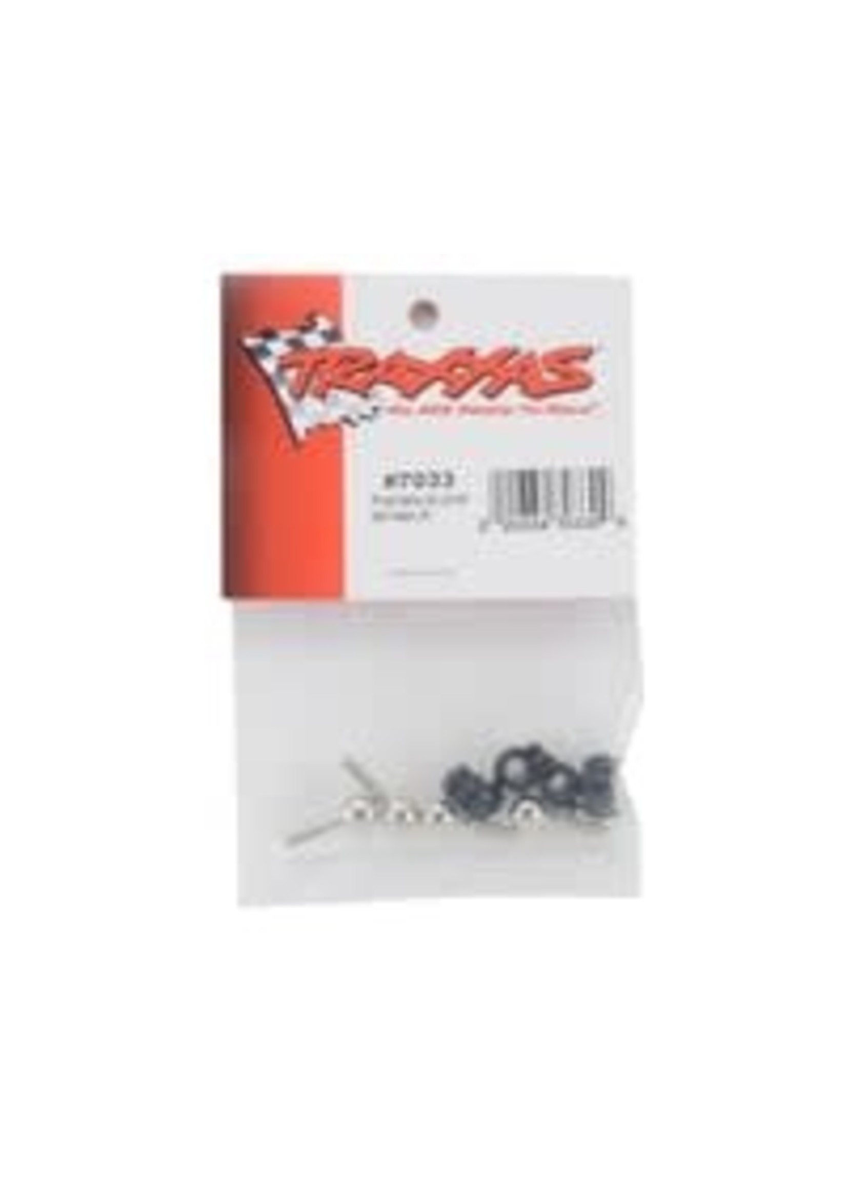 Traxxas 7033 Pivot balls (4)/ pivot ball caps (4)