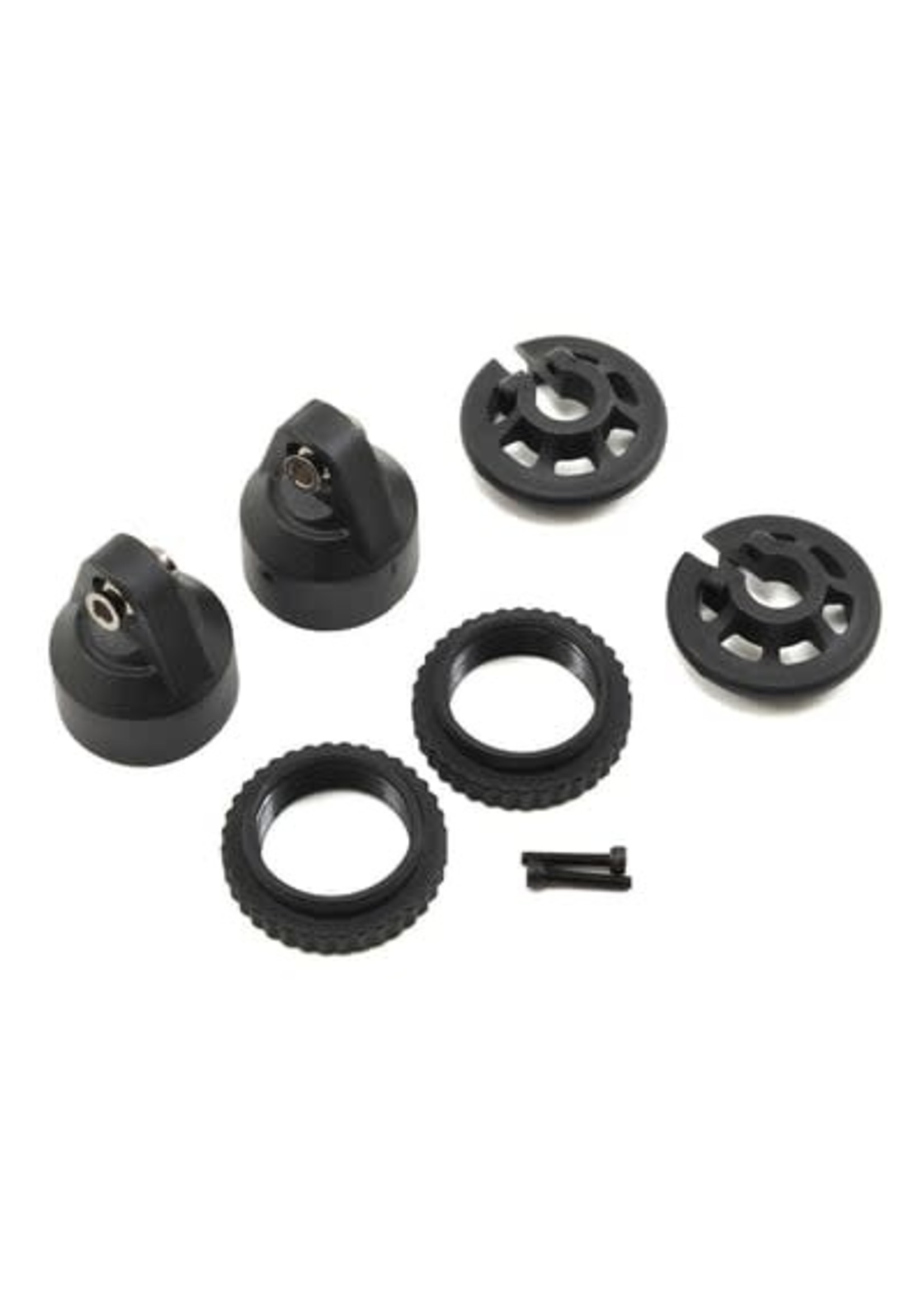 Traxxas 7764 Shock caps, GTX shocks/ spring perch/ adjusters/ 2.5x14mm CS (2) (for 2 shocks)