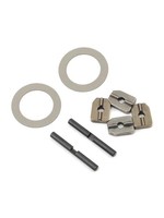 Traxxas Spider gear shaft (2)/ spacers (4)/16x23.5x.5 stainless washer (2) (for #7781X aluminum differential carrier)