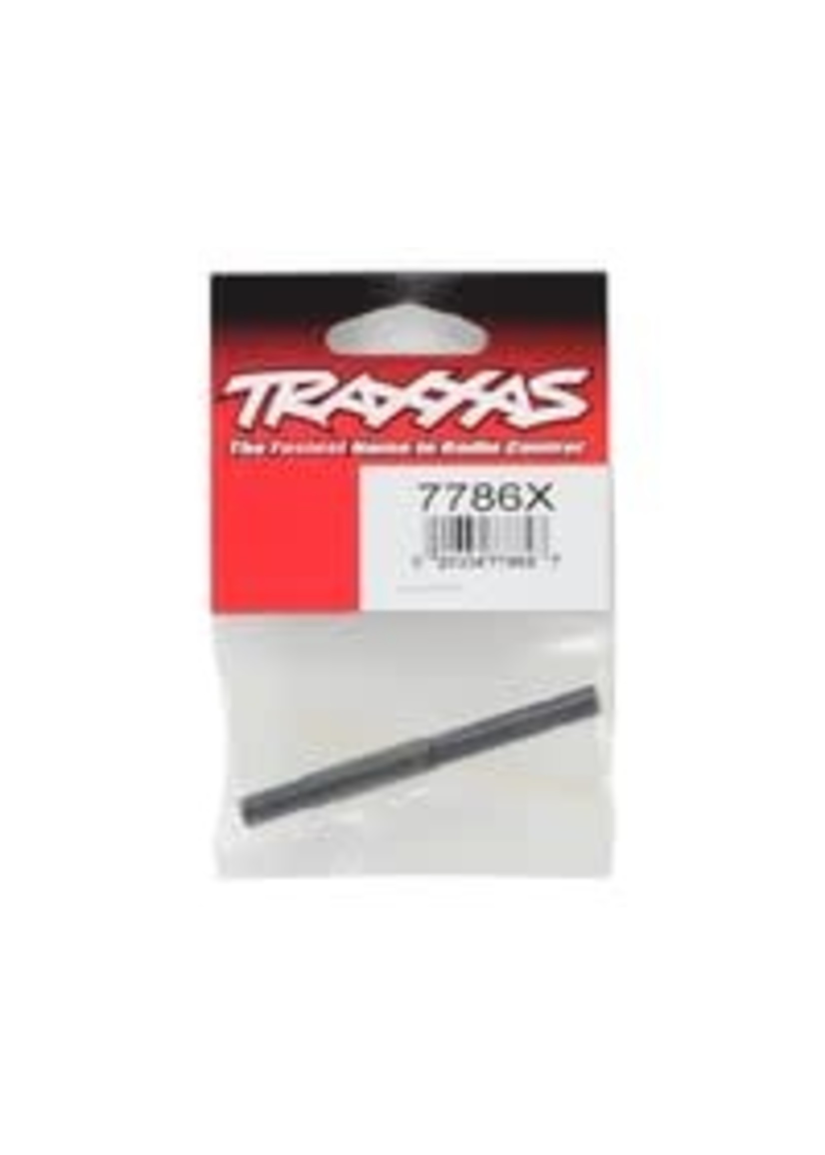 Traxxas 7786X Input shaft, transmission (cush drive)