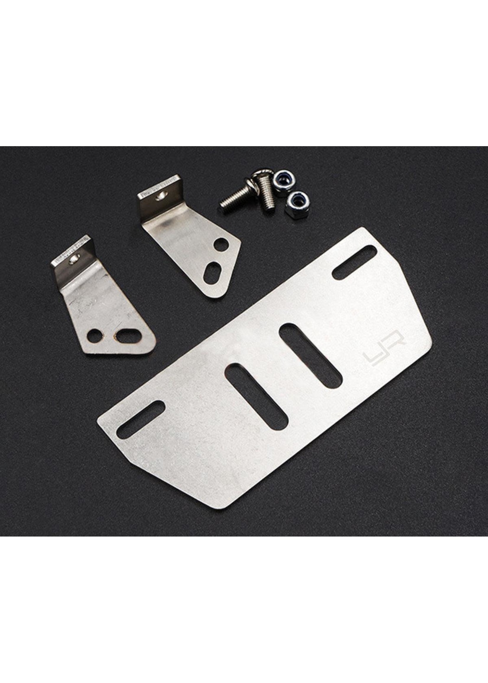 Yeah Racing Yeah Racing Traxxas TRX-4 Stainless Steel Front & Rear Skid Plate