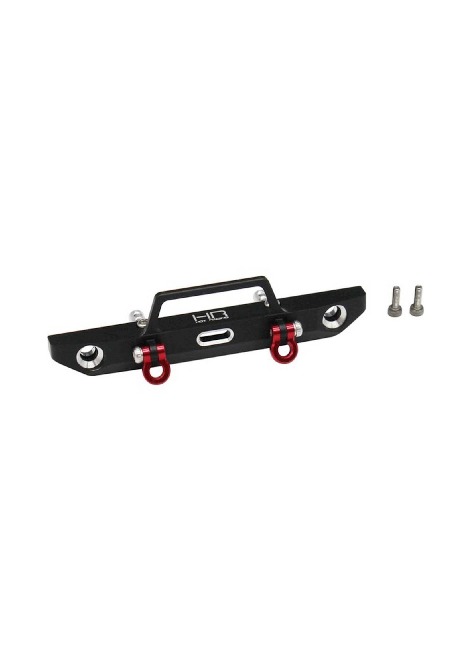 Hot Racing HRASXTF03CM01 Hot Racing Aluminum Front Bumper Fairlead Light Buckets SCX24