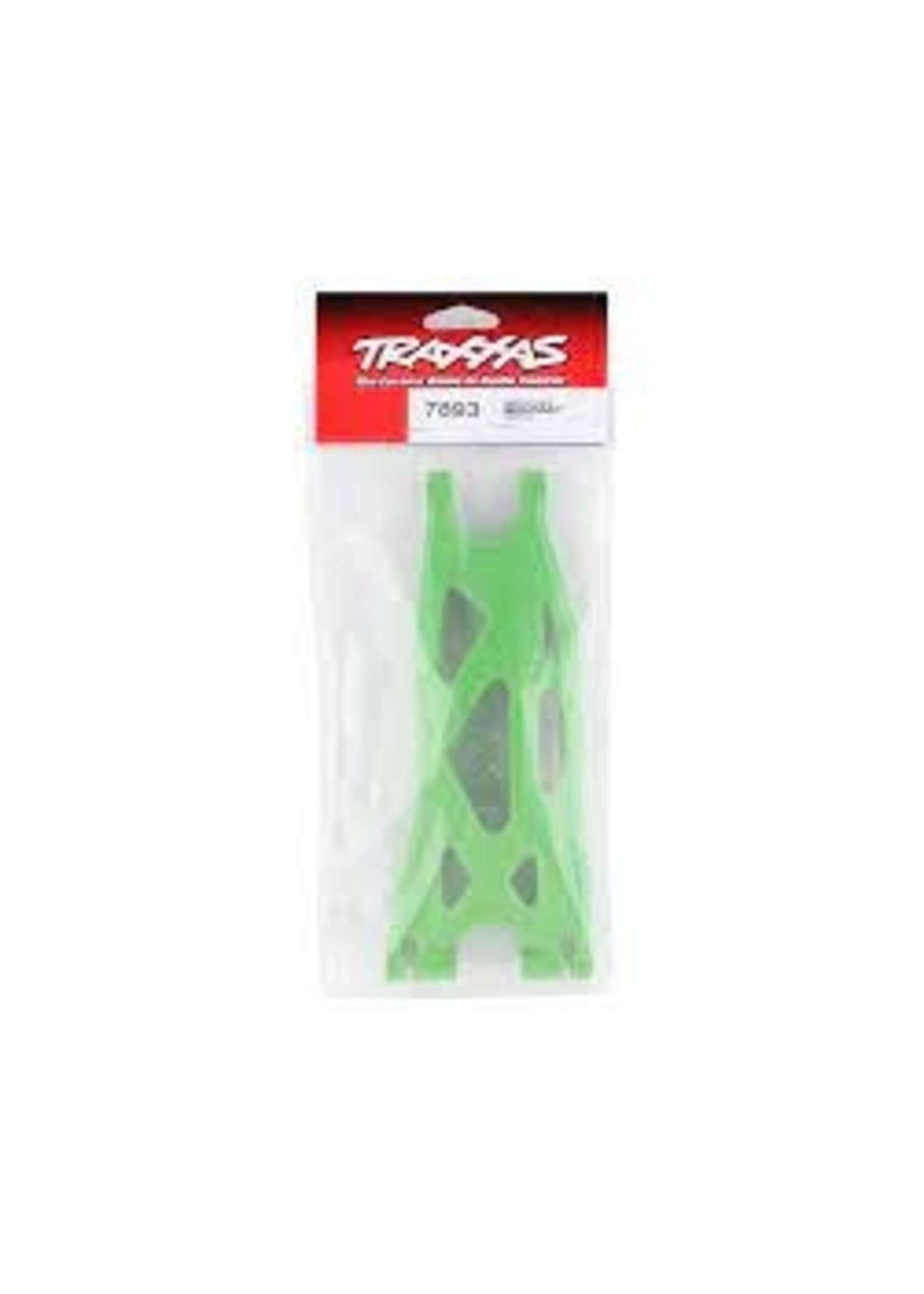 Traxxas 7893G Traxxas X-Maxx WideMaxx Lower Right Front/Rear Suspension Arm (Green) (Use with TRA7895 WideMaxx Suspension Kit)