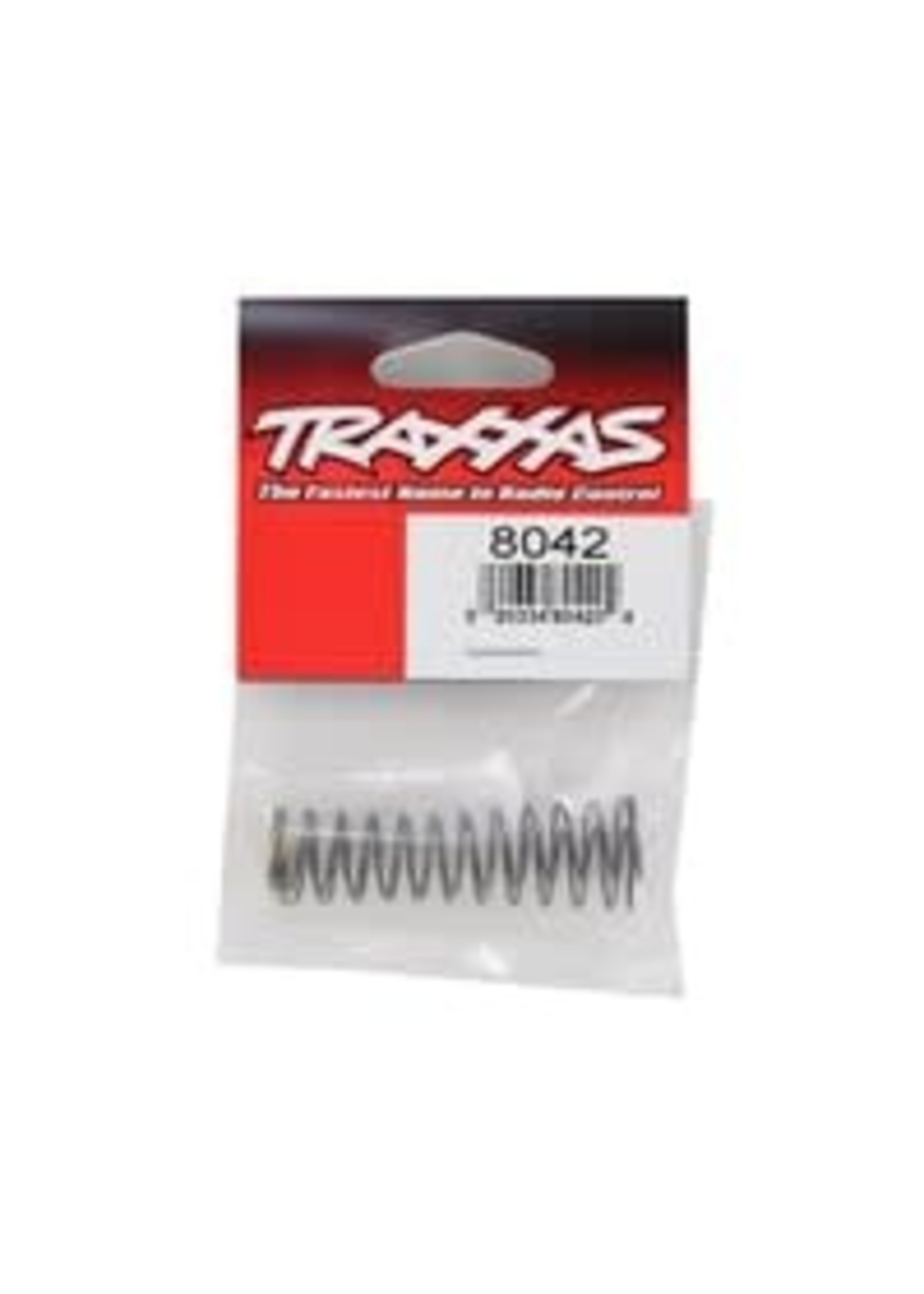 Traxxas 8042 Springs, shock (natural finish) (GTS) (0.22 rate, yellow stripe) (2)