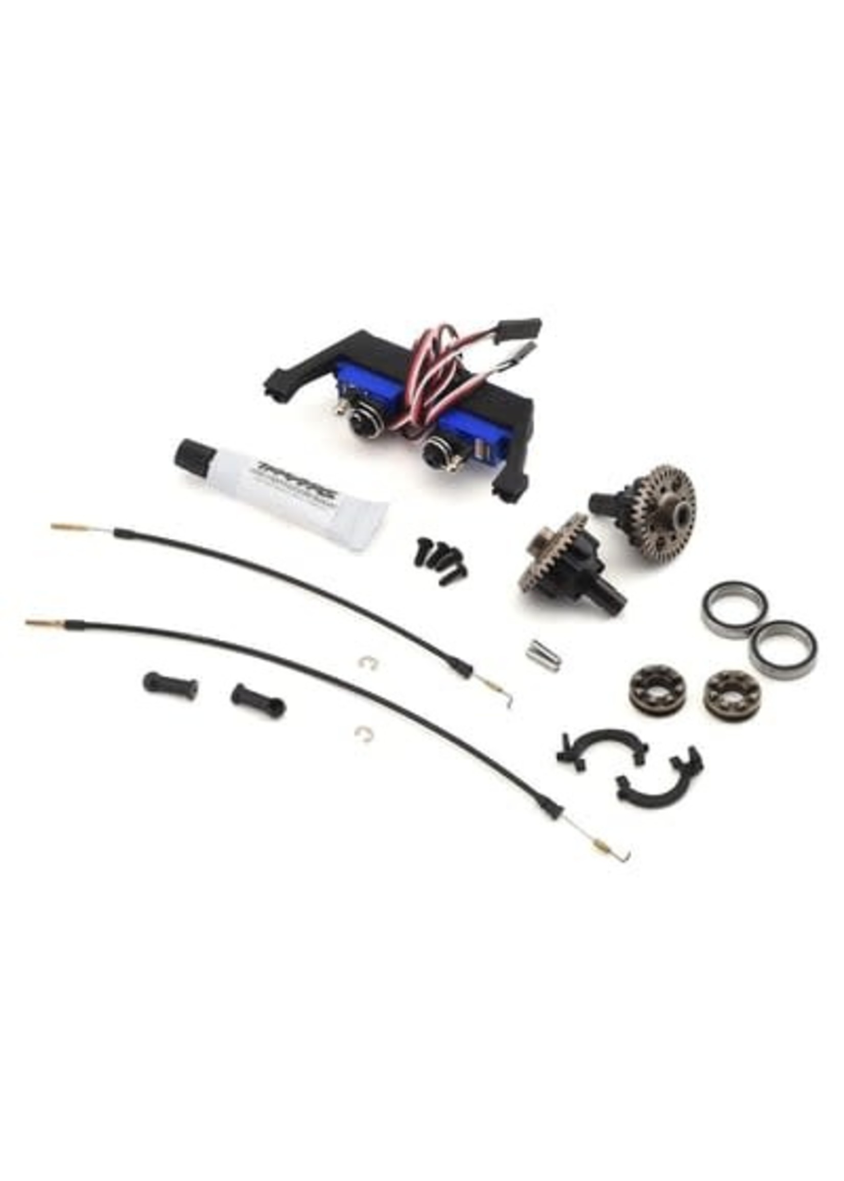 Traxxas 8195 Differential, locking, front and rear (assembled) (includes T-Lock cables and servo)