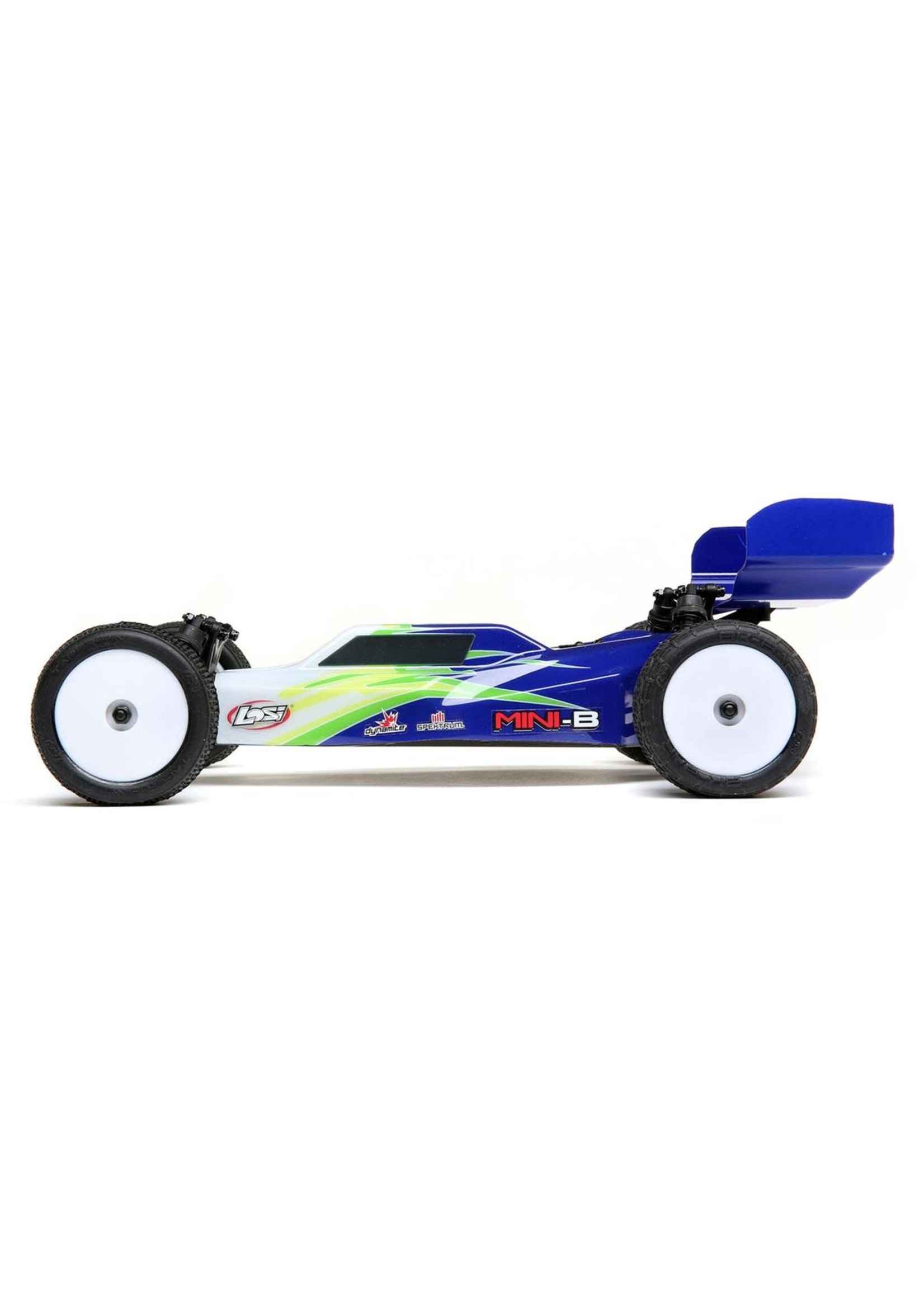 Losi LOS01016T1 Losi Mini-B 1/16 Brushed RTR 2WD Buggy (Blue / White)