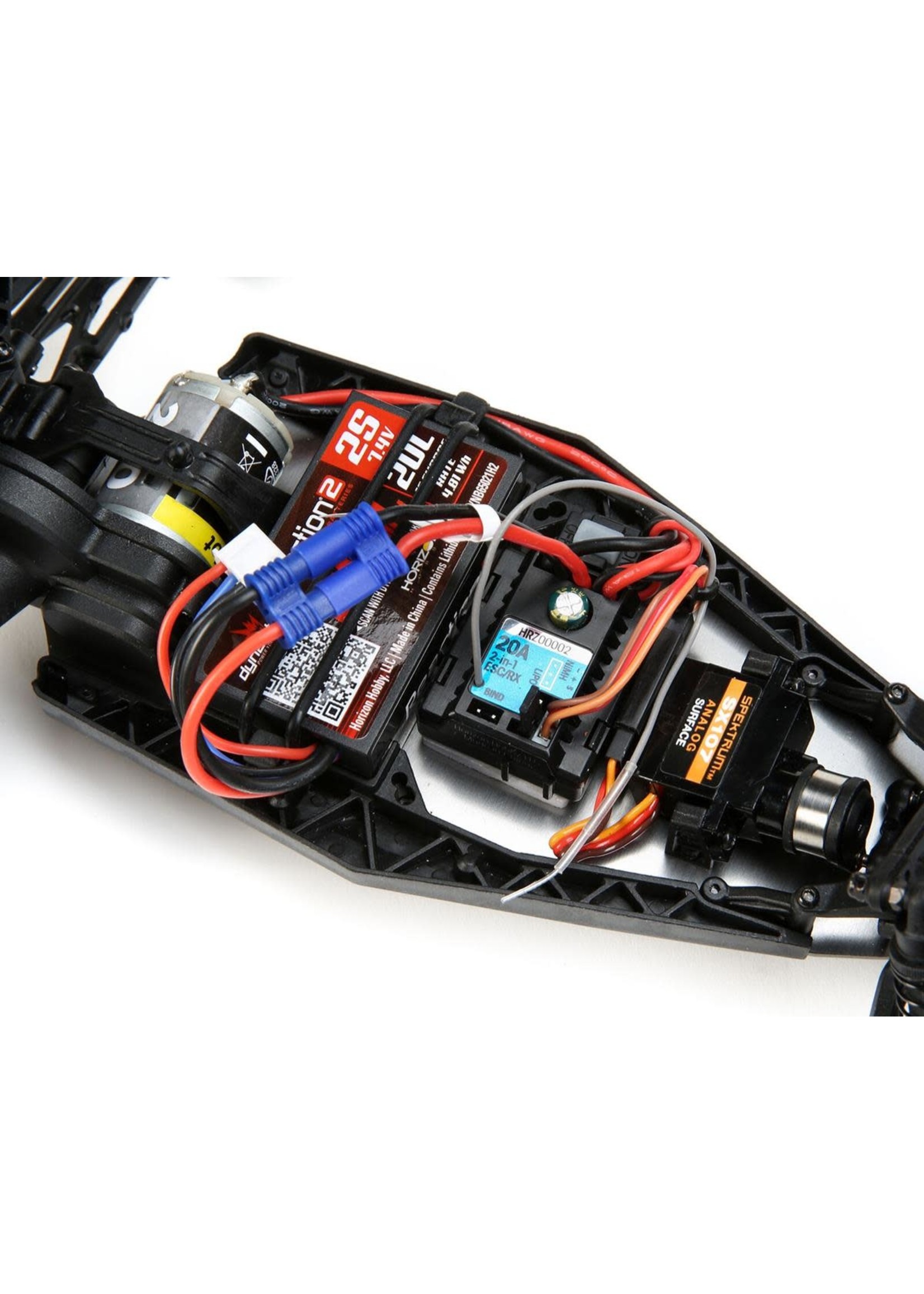 Losi LOS01016T1 Losi Mini-B 1/16 Brushed RTR 2WD Buggy (Blue / White)