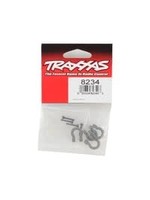 Traxxas Bumper D-Rings, grey (front or rear)/ 2x12 CS (4)
