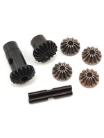 Traxxas Gear set, differential (output gears (2), spider gears (4), spider gear shaft (2))