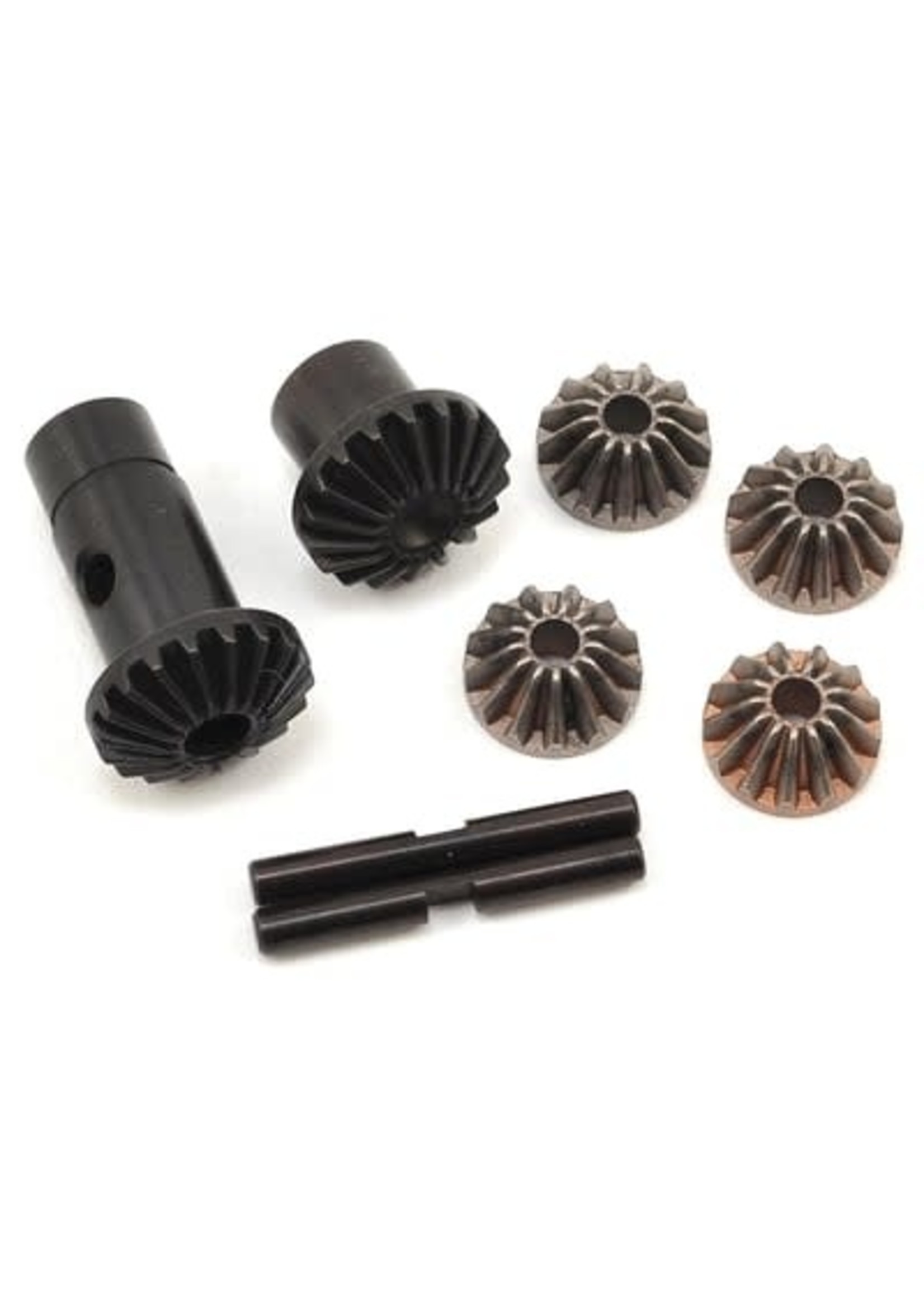 Traxxas 8282 Gear set, differential (output gears (2), spider gears (4), spider gear shaft (2))