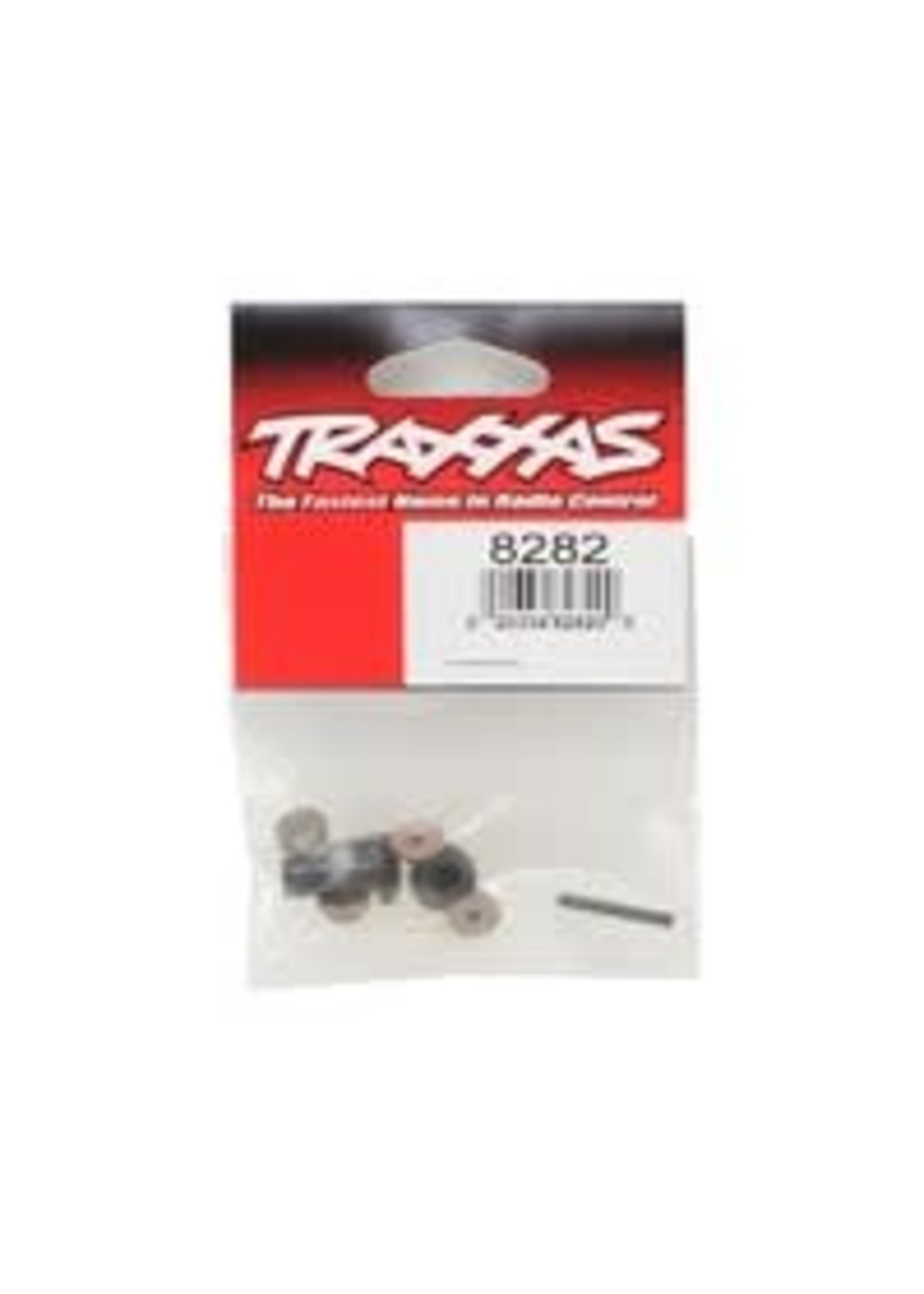 Traxxas 8282 Gear set, differential (output gears (2), spider gears (4), spider gear shaft (2))