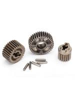 Traxxas Gear set, transmission, metal (includes 18T, 30T input gears, 36T output gear, 2x9.8 pins (5))