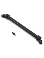 Traxxas Driveshaft, center rear, 6061-T6 aluminum (black-anodized) (fully assembled)/ 3mm screw pin (2)