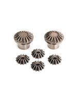 Traxxas UDR Gear set, rear differential (output gears (2)/ spider gears (4)) (#8581 required to build complete differential)
