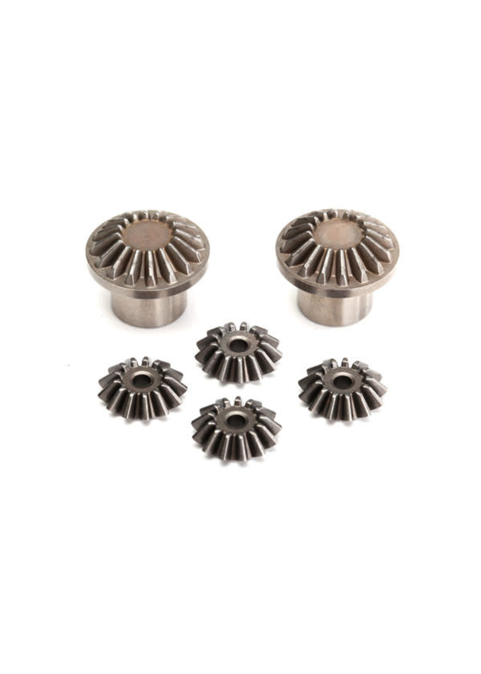 Traxxas 8577 Gear set, rear differential (output gears (2)/ spider gears (4)) (#8581 required to build complete differential)