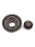 Traxxas Ring gear, differential/ pinion gear, differential (rear)