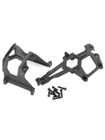 Traxxas Chassis supports, front & rear/ 3x12mm BCS (4)/ 3x15mm CS (4)/ 4x14mm BCS (1)