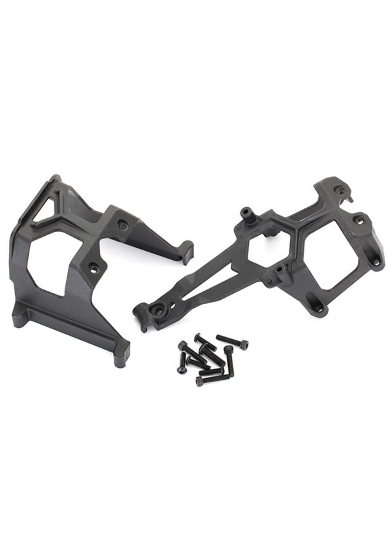 Traxxas 8620 Chassis supports, front & rear/ 3x12mm BCS (4)/ 3x15mm CS (4)/ 4x14mm BCS (1)