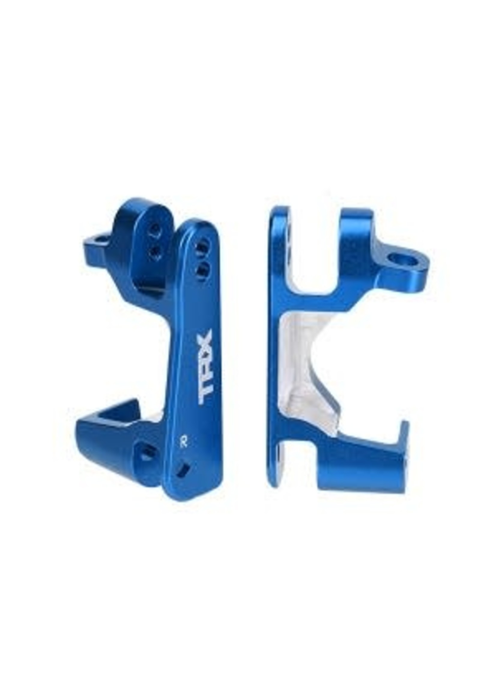 Traxxas 6832X Caster blocks (c-hubs), 6061-T6 aluminum (blue-anodized), left & right