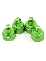 Traxxas Shock caps, aluminum (green-anodized) (4) (fits all Ultra Shocks)