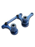 Traxxas Steering bellcranks, drag link (blue-anodized 6061-T6 aluminum)/ 5x8mm ball bearings (4)/ hardware (assembled)