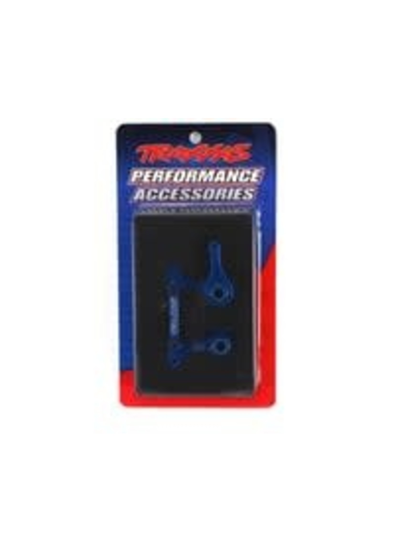 Traxxas 3743A Steering bellcranks, drag link (blue-anodized 6061-T6 aluminum)/ 5x8mm ball bearings (4)/ hardware (assembled)
